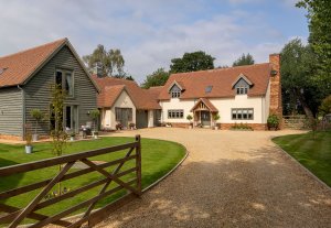 oak frame home