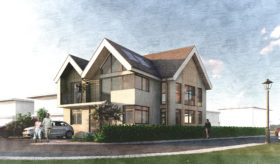 3D Render of Build It's Self Build Education House by Build It magazine