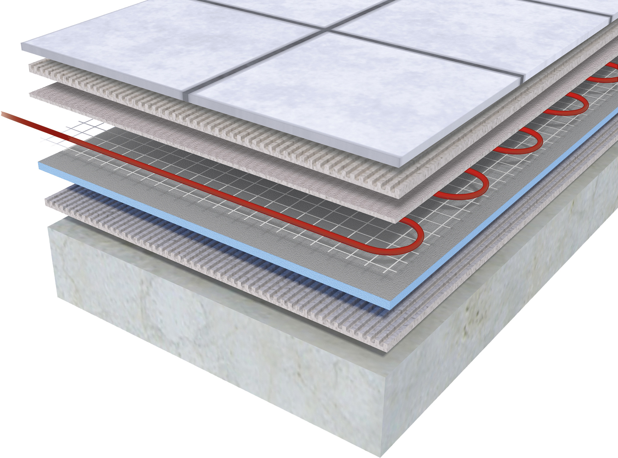 Electric Underfloor Heating Mats for Tiled Floors Build It