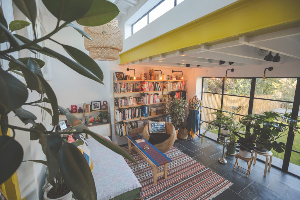 Extension To 1930s Home In Oxford Becomes Charming Hobby