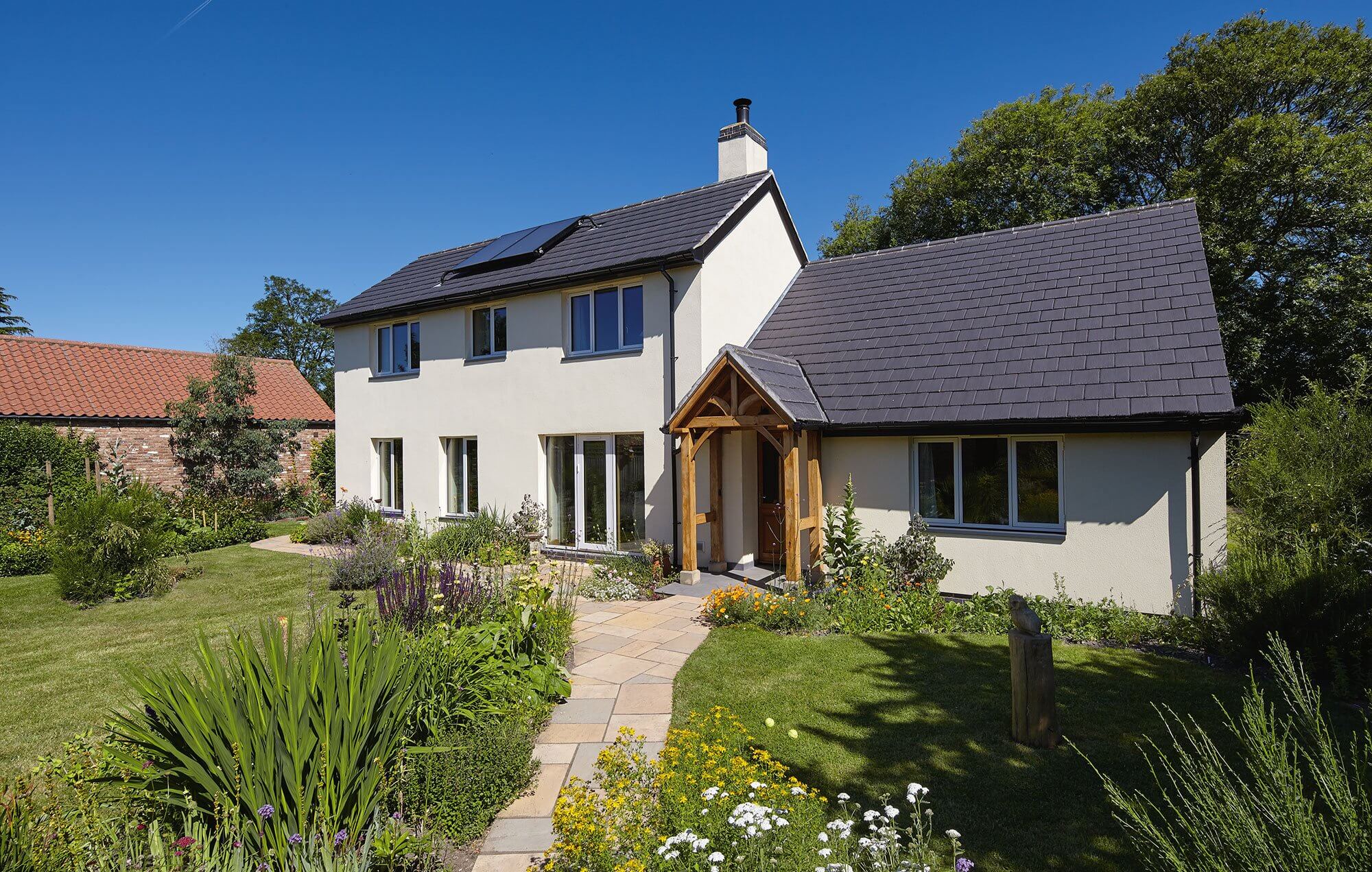 Hempcrete house in Lincolnshire