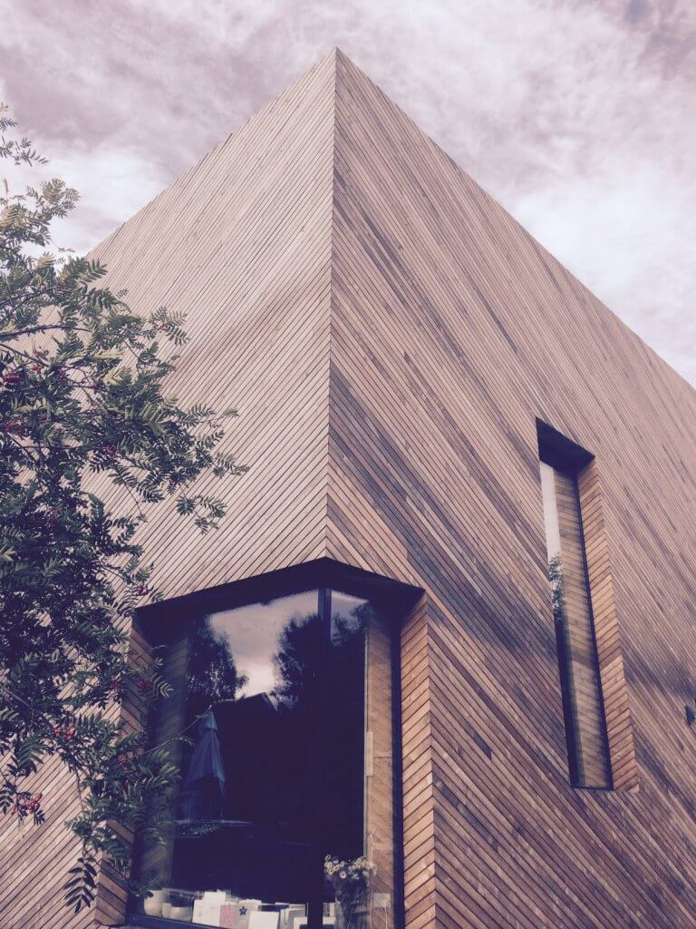 Contemporary timber home passivhaus