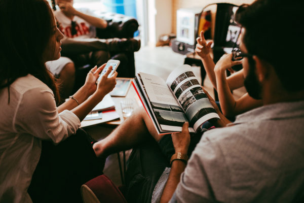 Group of people working