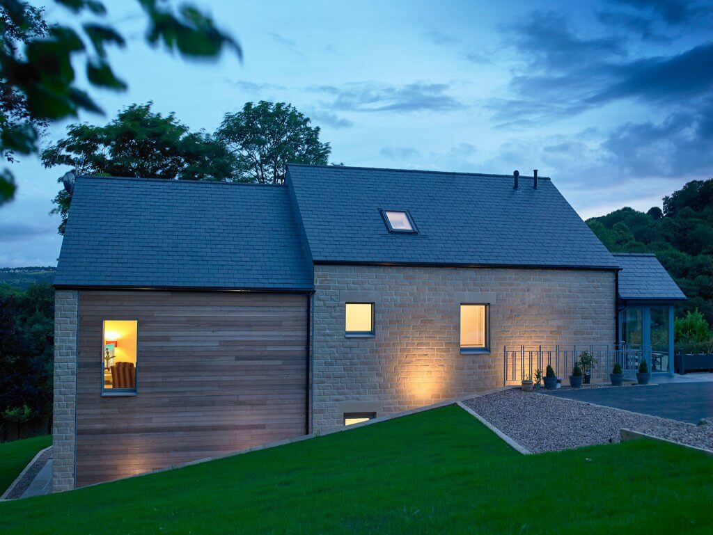 blockwork passivhaus in Yorkshire