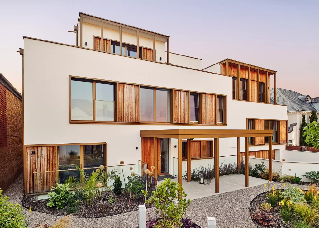 Modern-Look Timber Frame Package Home