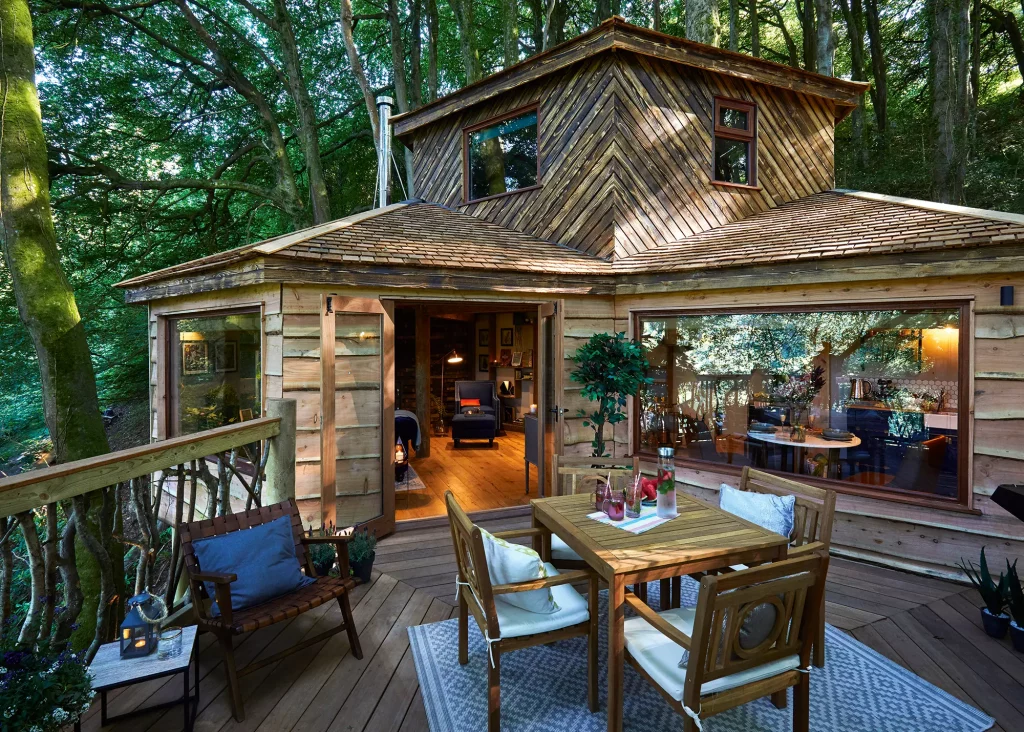 Treetop Timber Frame Home
