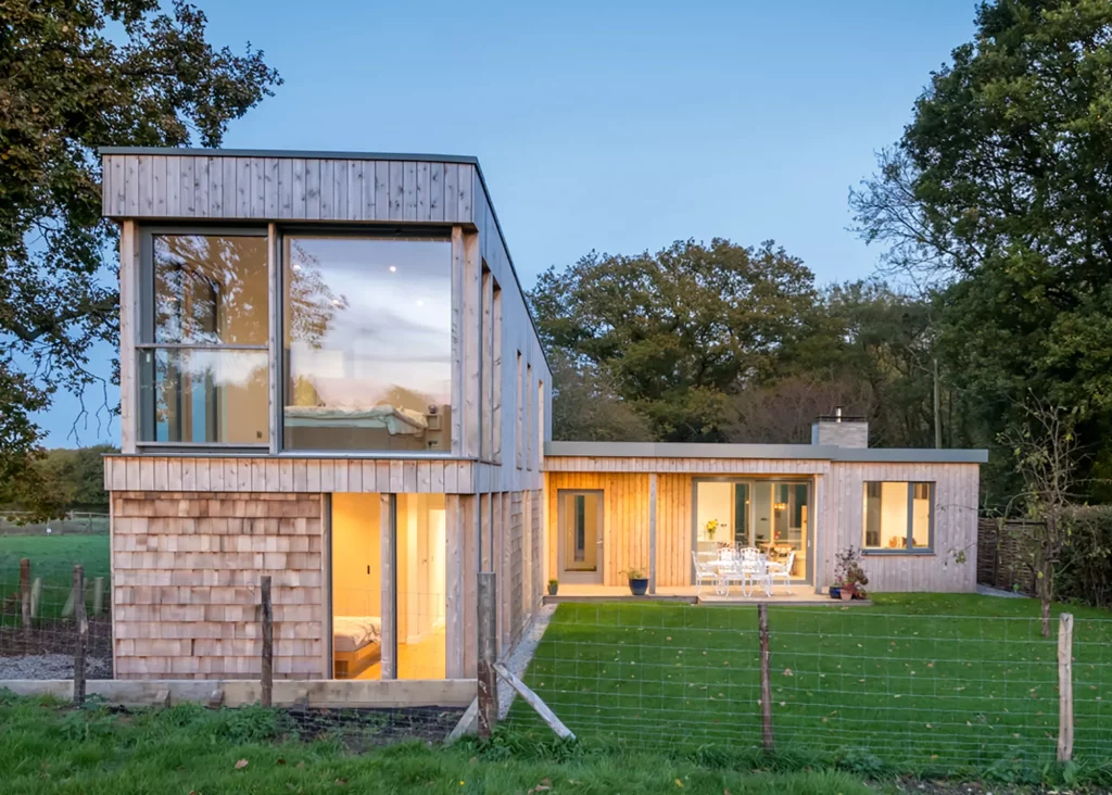 Woodland Timber Frame Home