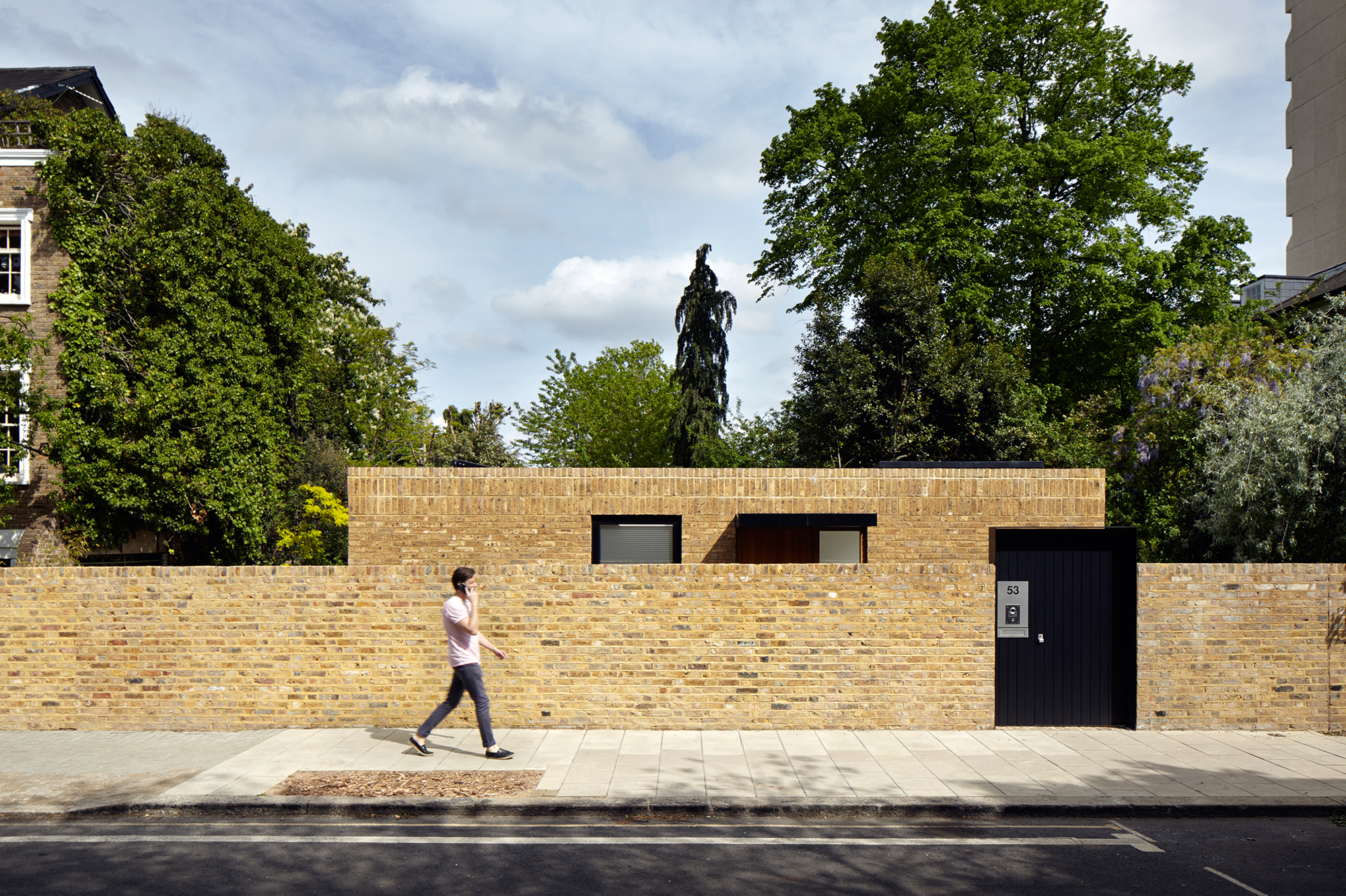 Brick home in London