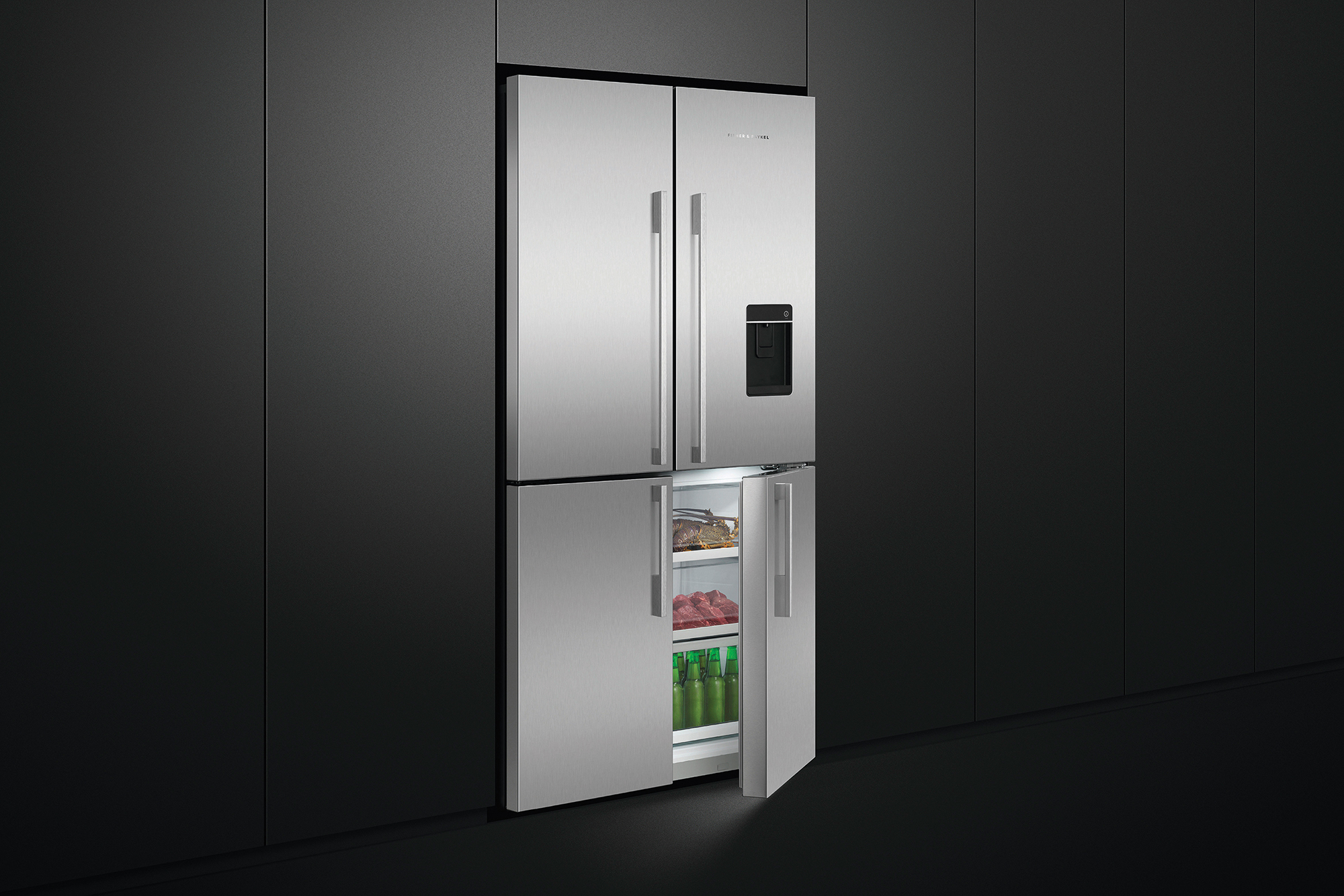 Big fridge and freezer