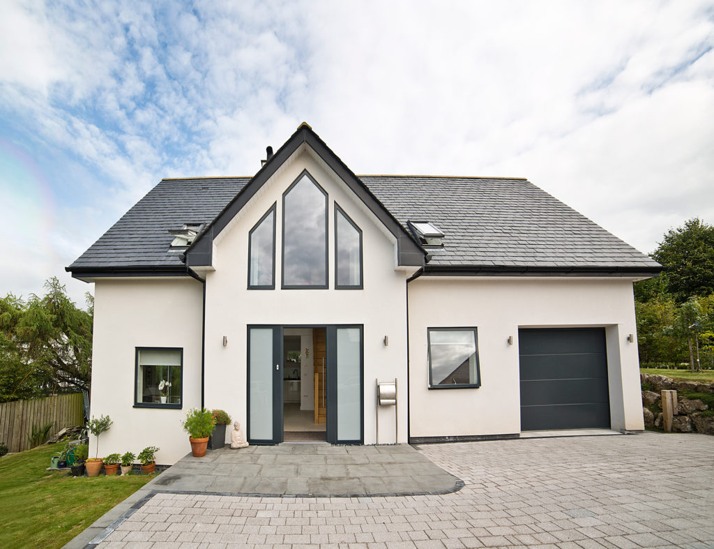 Timber frame home