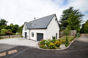 Timber frame home