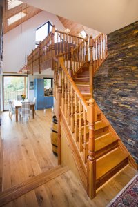 Timber staircase