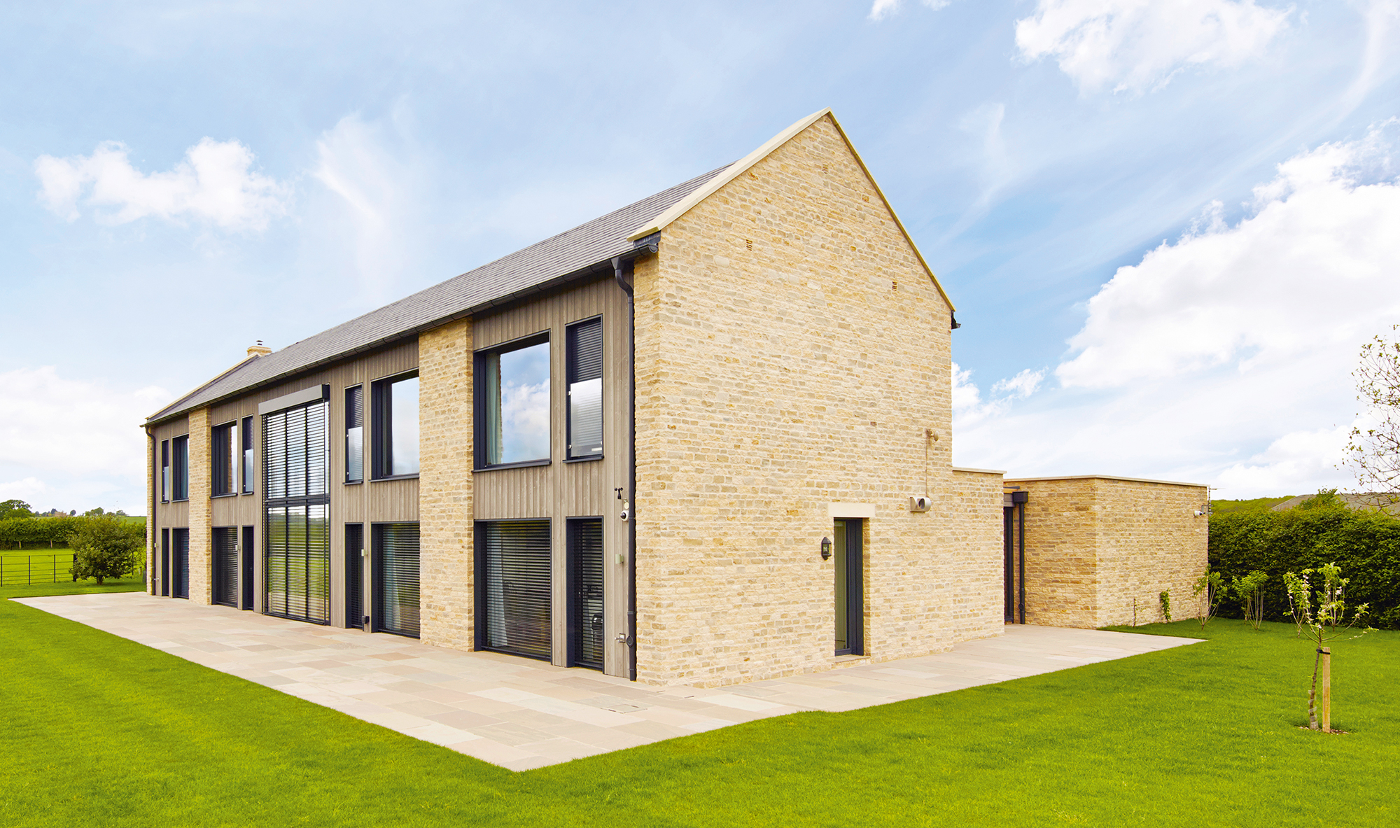 timber frame build self brick clad projects