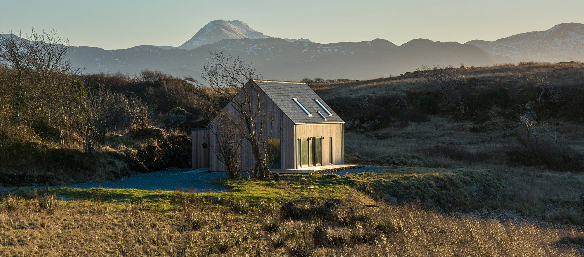 SIPs home in Scotland's Isle of Skye clad in SILA timber