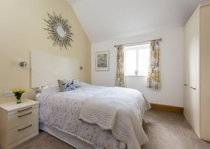 Bedroom in Potton house