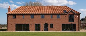 Potton house rear facade