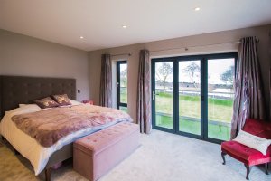 Bedroom in Barn-style house in Shropshire