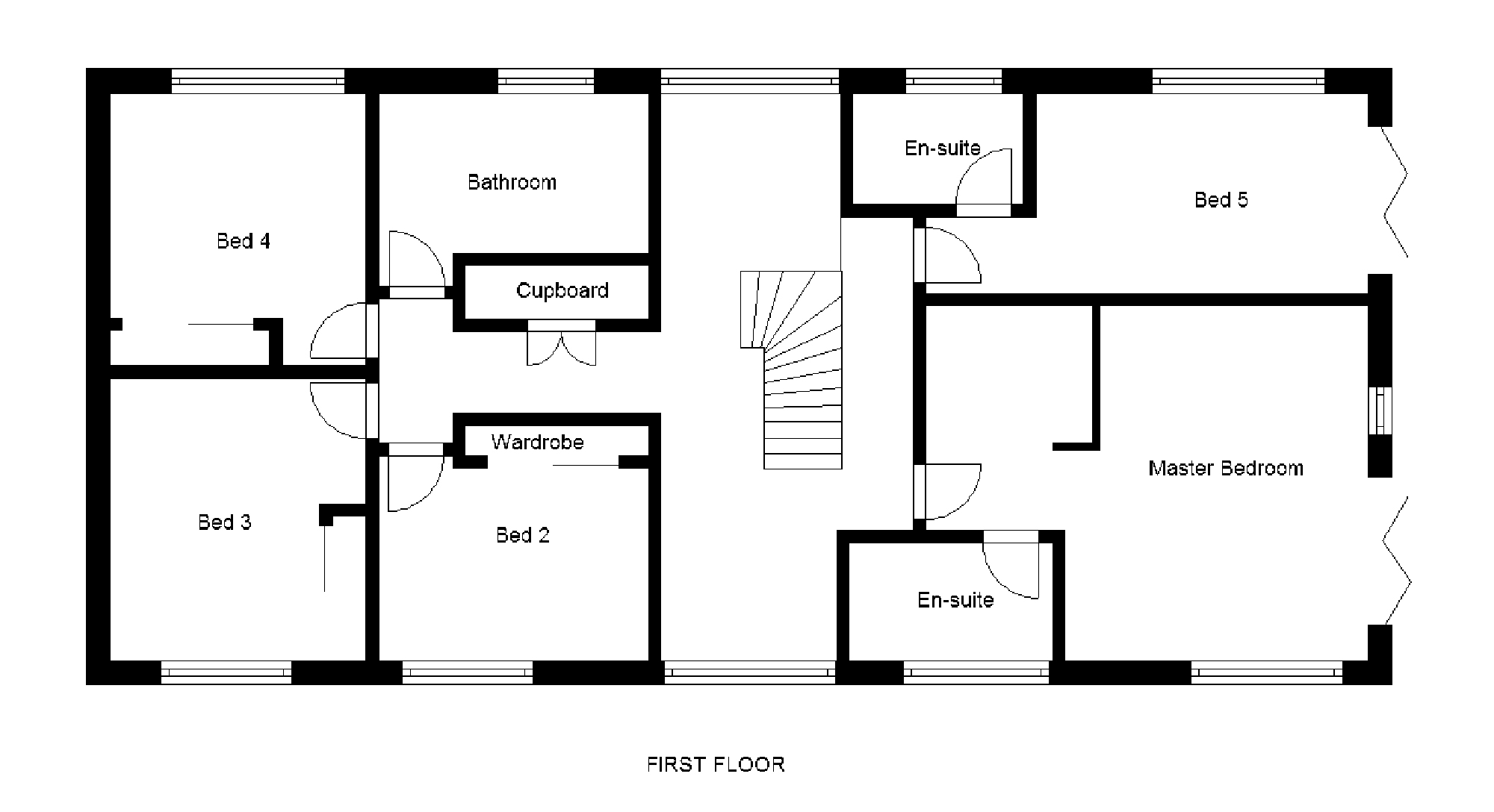 House Plans Five Bedroom BarnStyle House in Shropshire