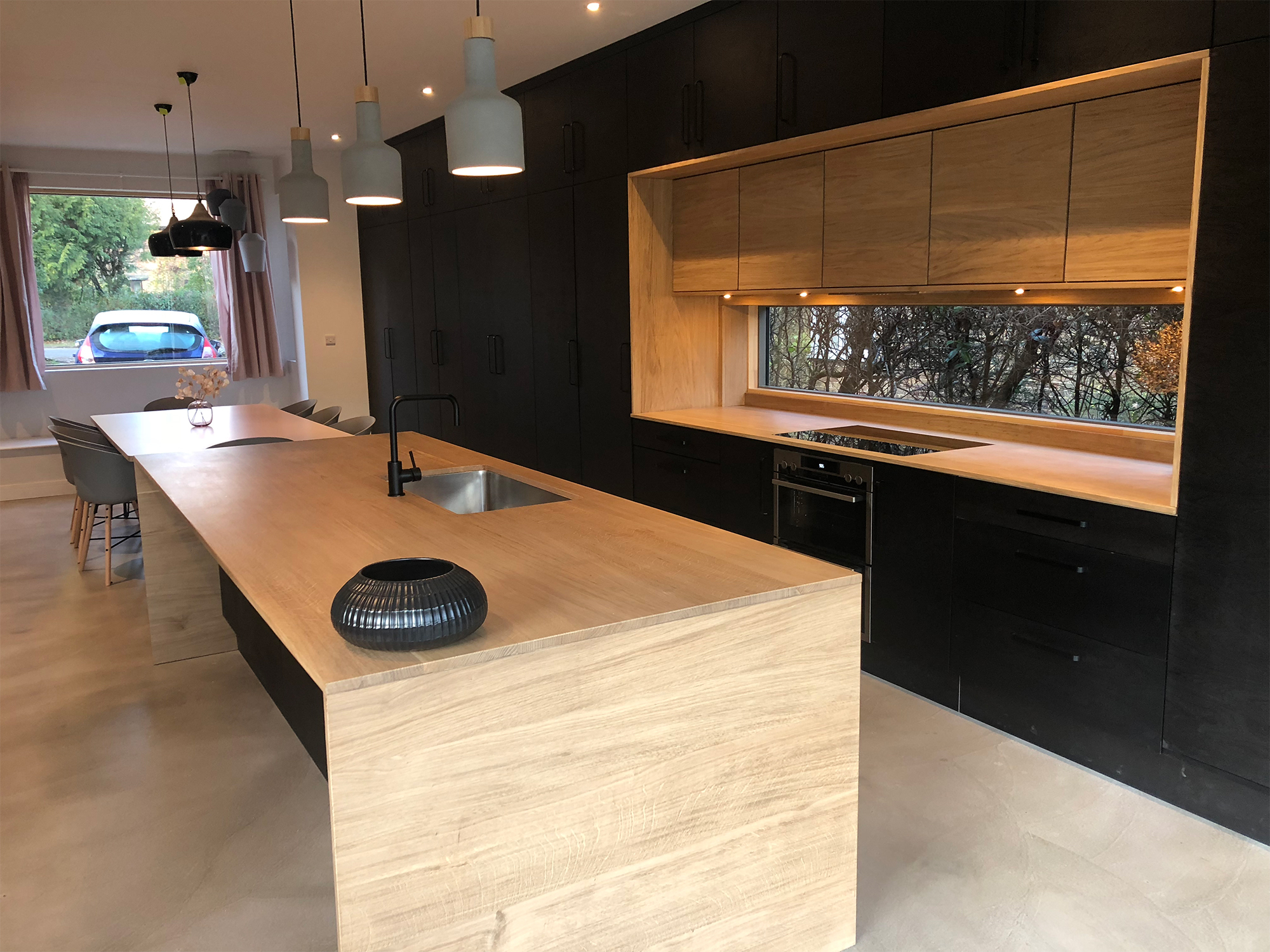 Modern kitchen with island