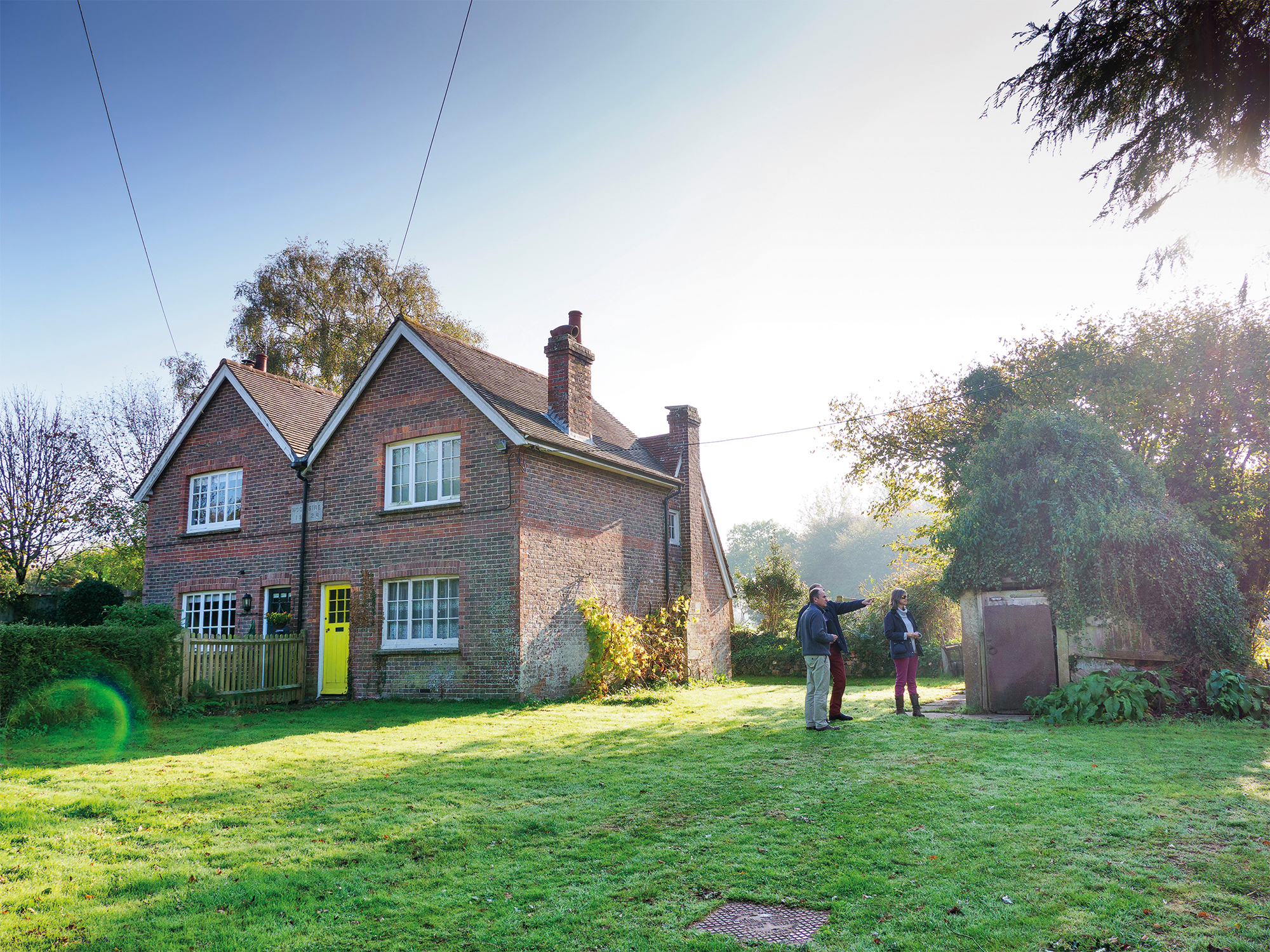 Semi-detached period property in conservation area with potential for extension