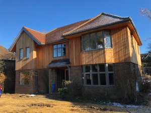 Front of renovated house
