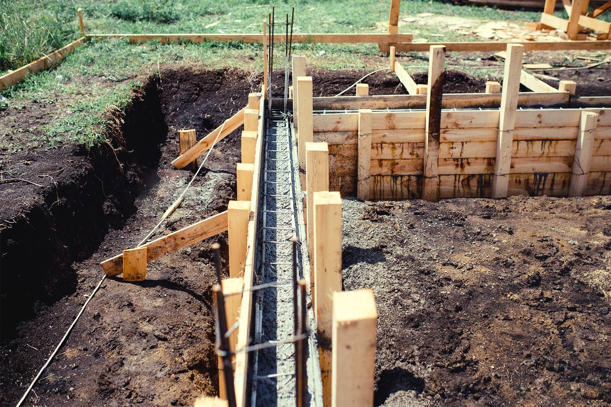 Strip foundations
