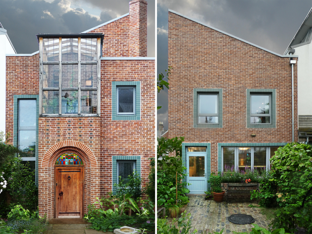 Arts and crafts brick house in Lonodn