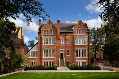 Extension to period building using handmade bricks