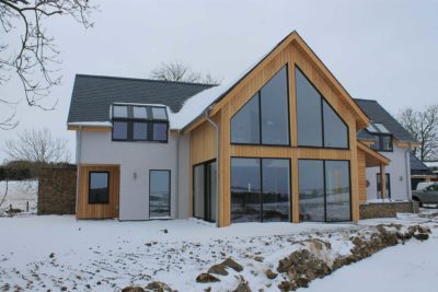 High performance timber frame home in Scotland