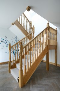 Timber staircase