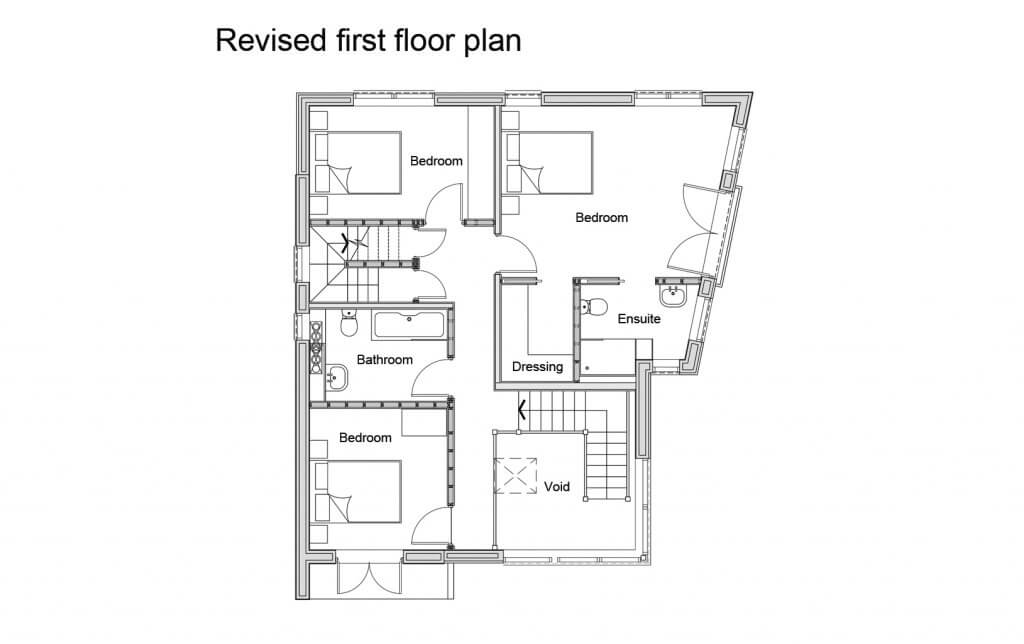 Build It Education House Revised First Floor Plan