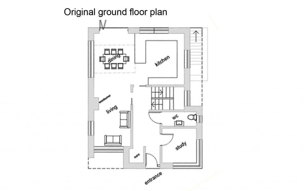 Build It Education House Original Ground Floor Plan