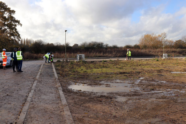 The Graven Hill team officially sets out the permitted build zone