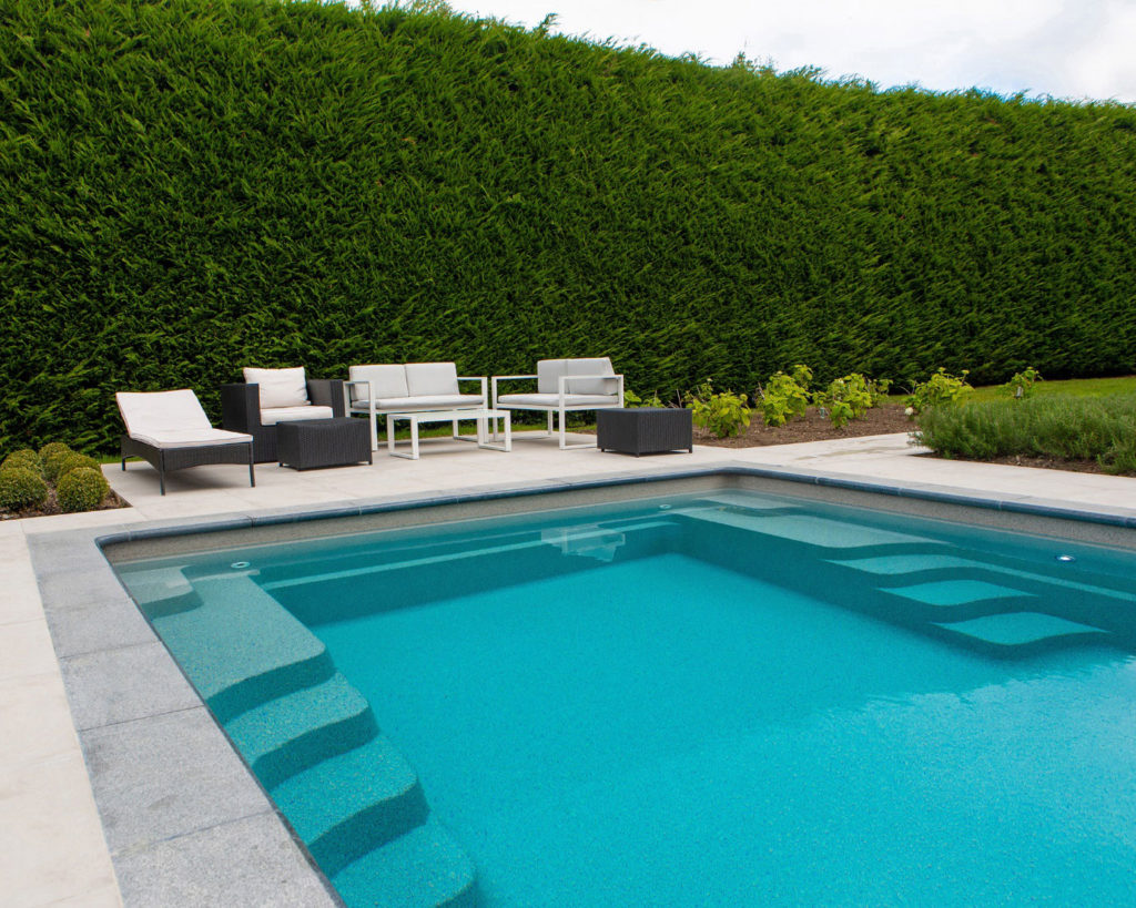 one piece inground pool