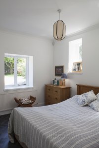Light and airy bedroom
