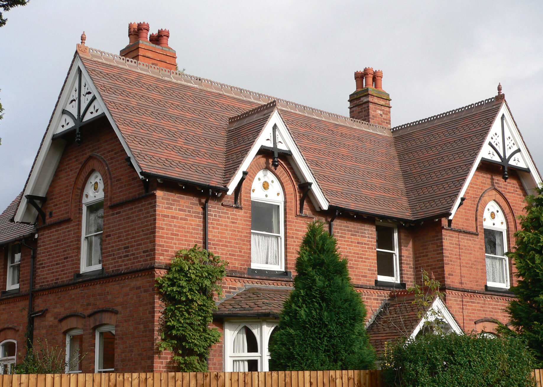 Replacement roof on a Victorian rectory