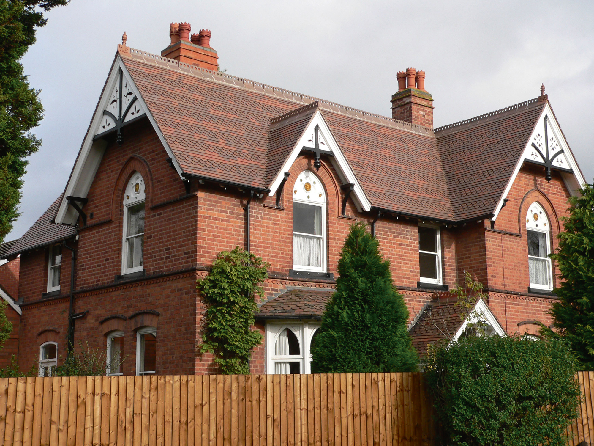 Replacement roof on a Victorian rectory