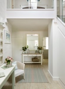 renovated entrance hall with rooflights