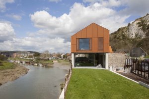 corten steel Kingspan Inulation Sips Home