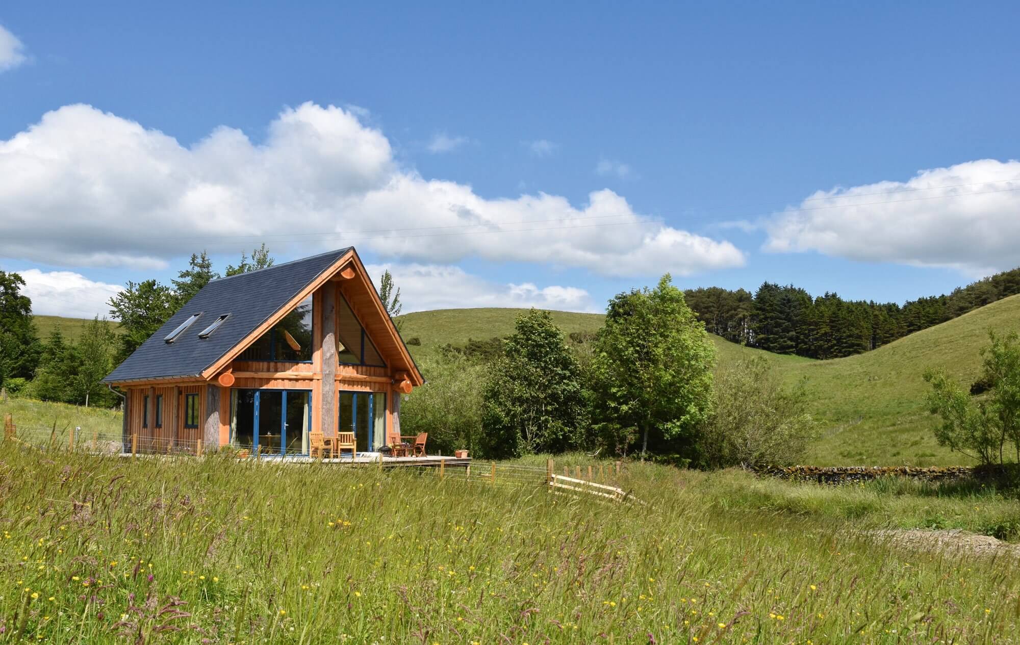 Rural self build on the Scottish Borders