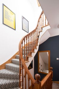 Period Edwardian staircase