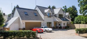 Front driveway of Herefordshire property