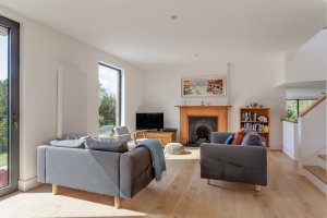 Light-filled living room