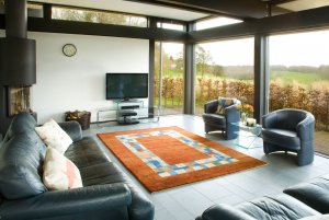 The home is in an AONB and overlooks the Kent countryside