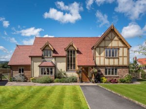 Welsh oak frame home