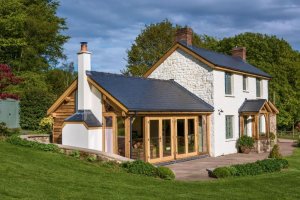 welsh oak frame home