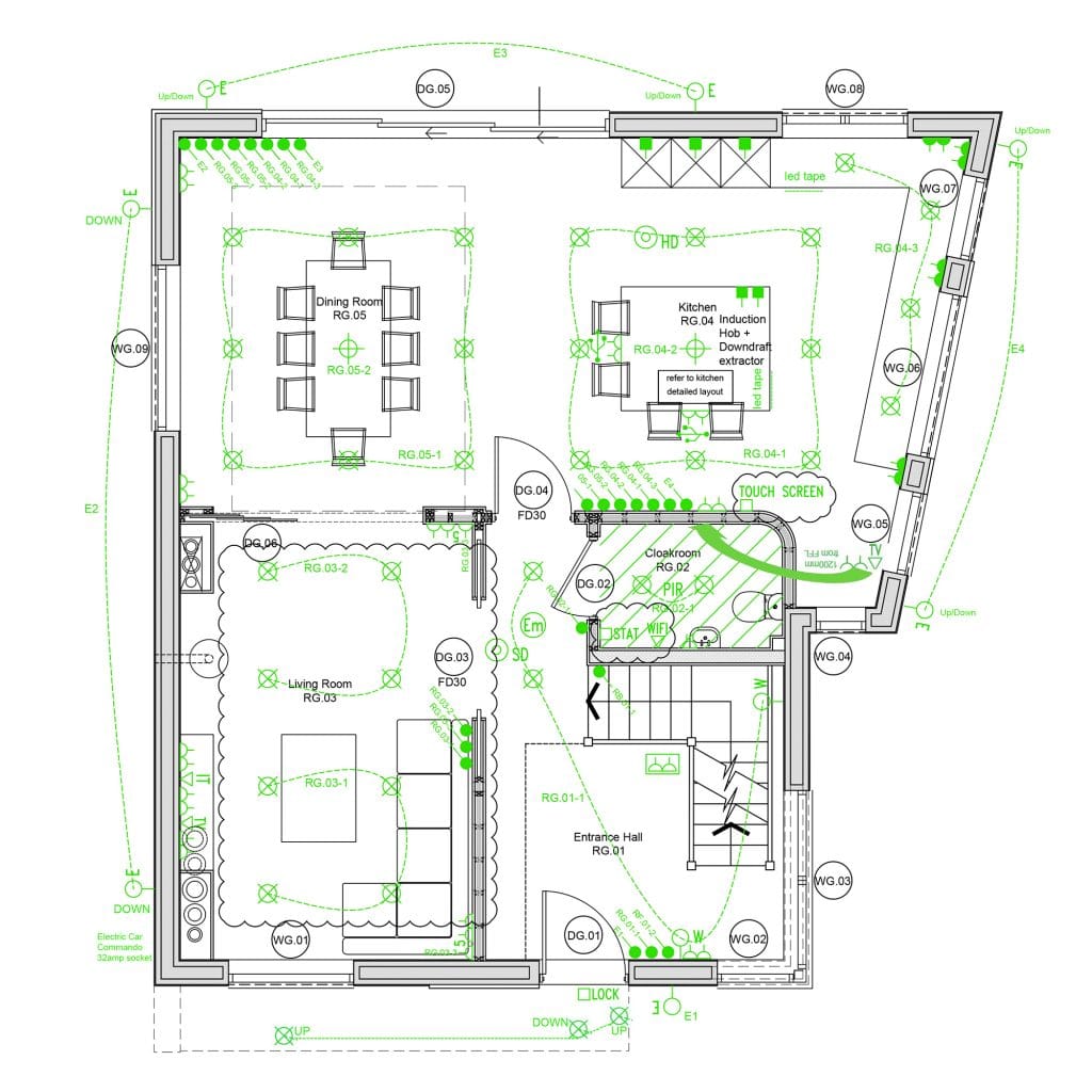 Smart Home Wiring Diagram from www.self-build.co.uk