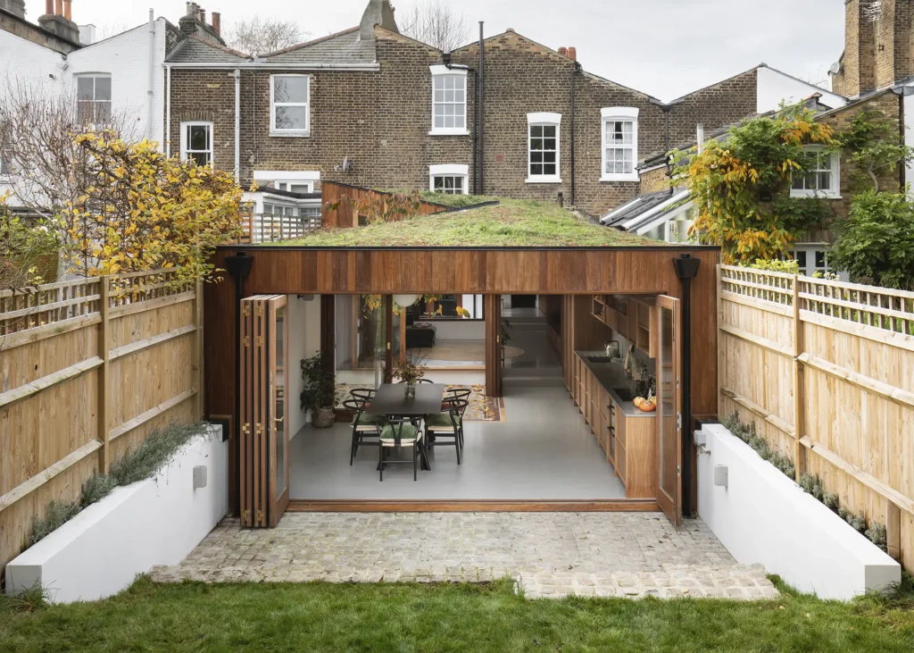 Light-Filled Rear Extension with Internal Courtyard