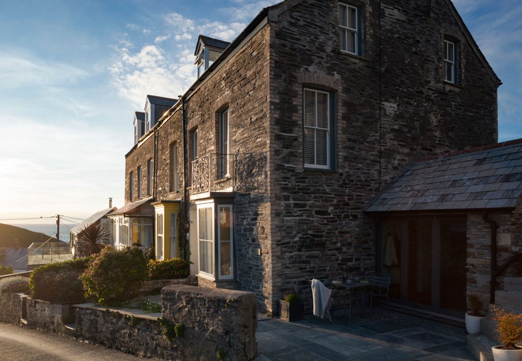 Exterior of budget renovation Victorian Cottage