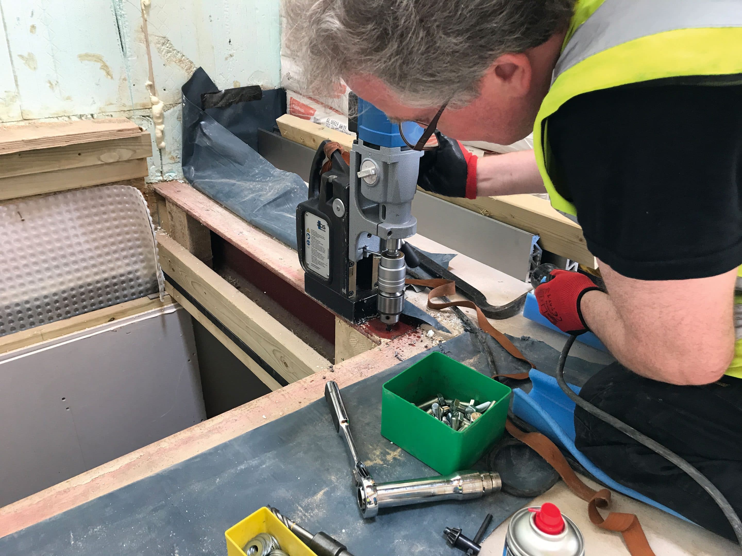 installing basement stairs